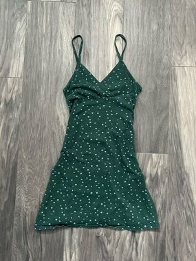 green emerald velvet dress Robbie Wrap dress – Elephant Clouds Apparel main image 0